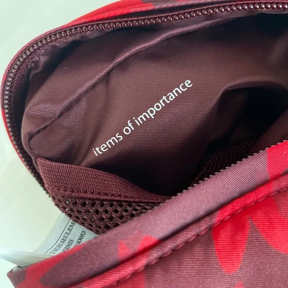 SOLD Lululemon New Year Feeling Ready Pouch Rabbit All Over Print Red Multi NWT - Picture 15 of 16